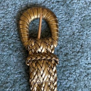 Gold Woven Belt